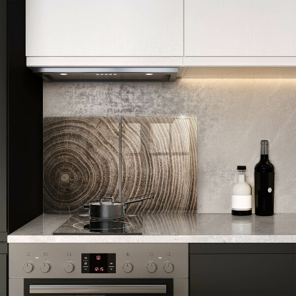 Tábua de cortar alimentos Anéis de árvores de madeira