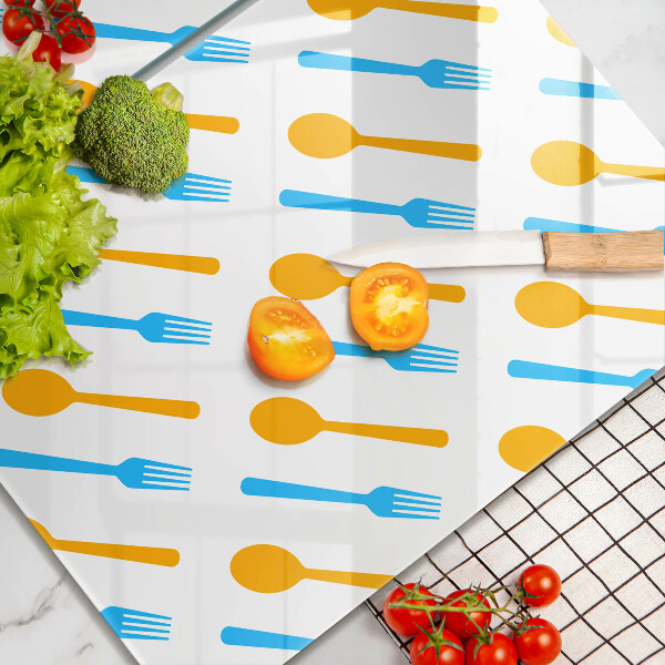 Tábua de cortar Garfos e colheres