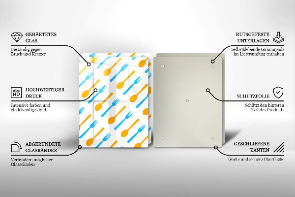 Tábua de cortar Garfos e colheres