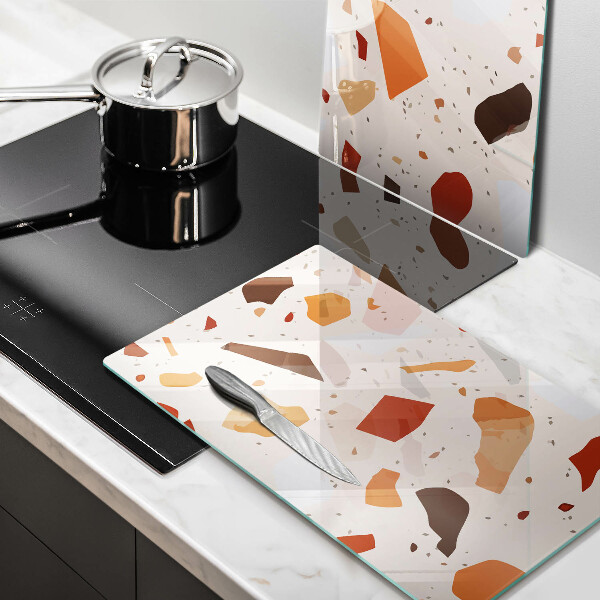 Tábua de vidro Grés decorativo