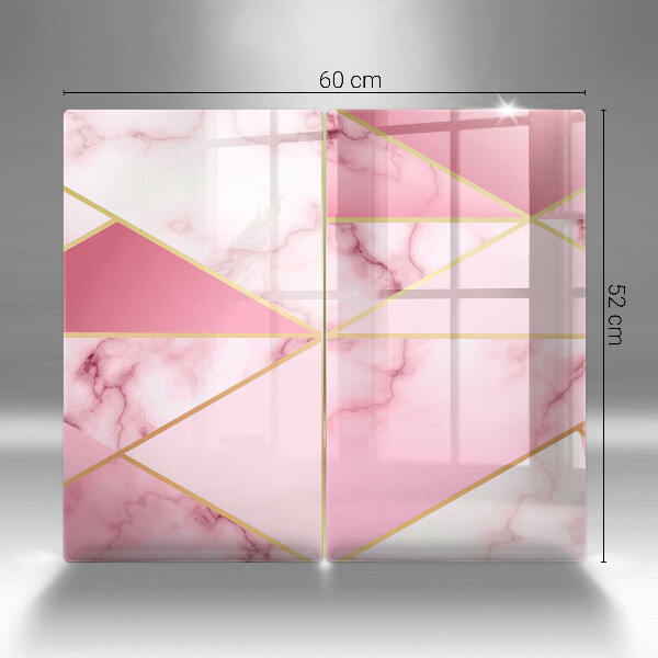 Tábua cozinha Mármore geométrico