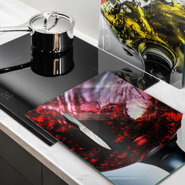 Tábua para corte Taças de vinho