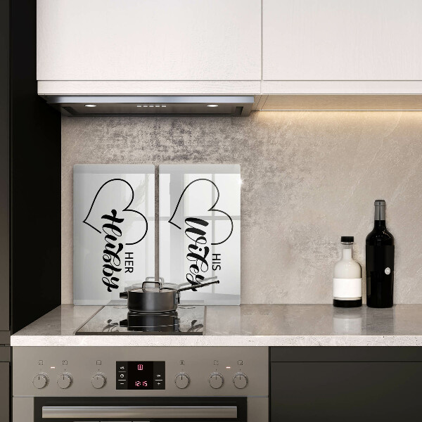 Tábua de cortar alimentos Inscrição, frase, padrão