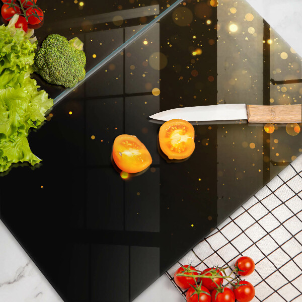 Tábua para cozinha Glitter dourado