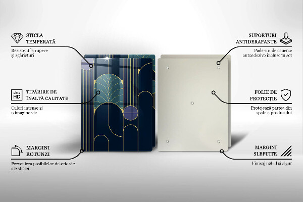 Tábua de cortar alimentos Motivo abstrato