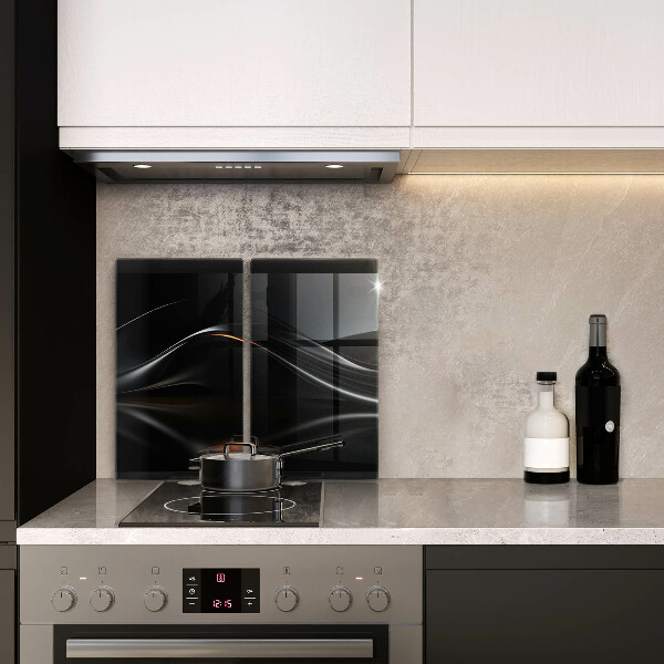 Tábua de vidro Design 3D abstrato