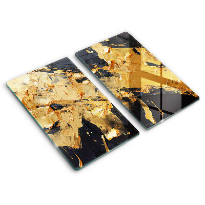 Tábua de vidro Textura de tinta elegante