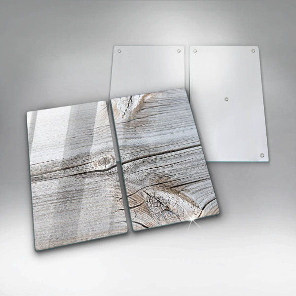 Tábua de corte de vidro Estrutura de madeira leve