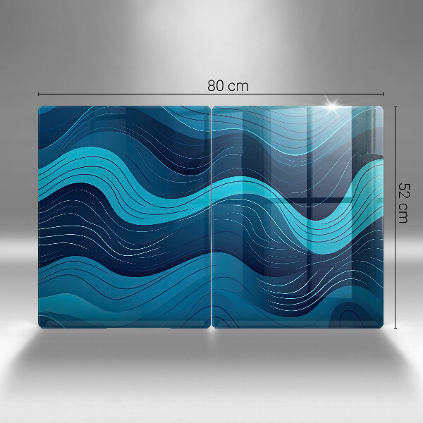 Tábua de corte Ondas abstratas