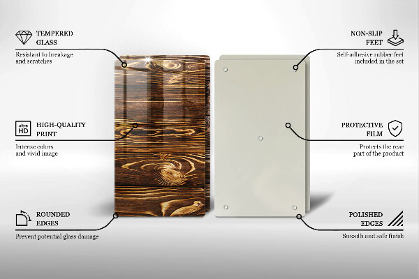 Tábua cozinha Textura de madeira