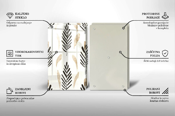 Tábua corte Plantas Boho