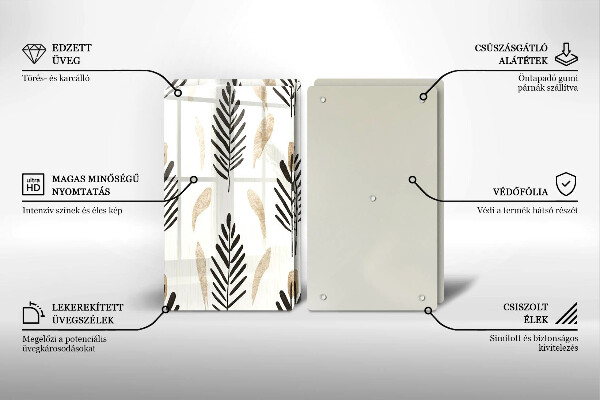 Tábua corte Plantas Boho