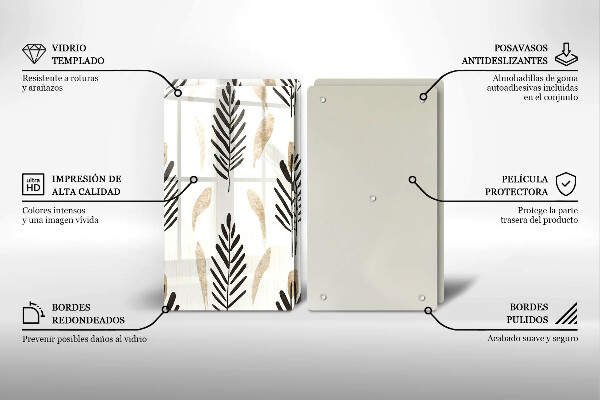 Tábua corte Plantas Boho