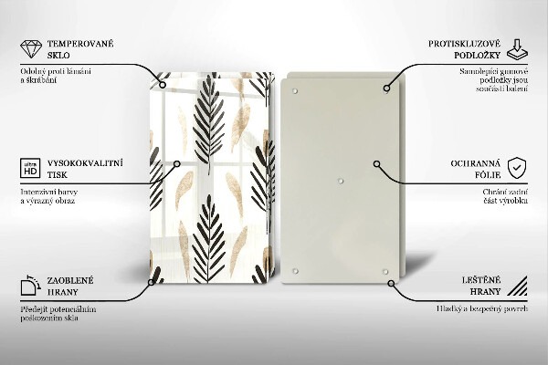 Tábua corte Plantas Boho