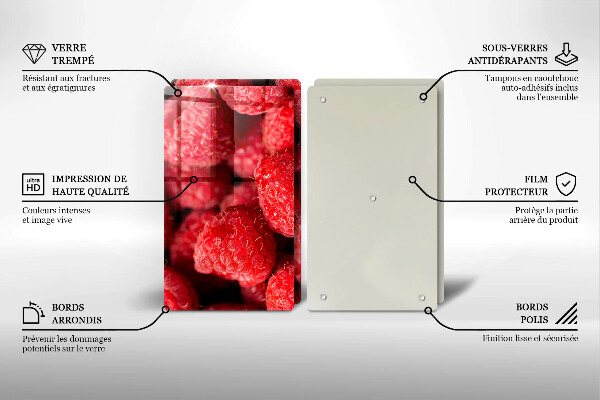 Tábua para corte Framboesa