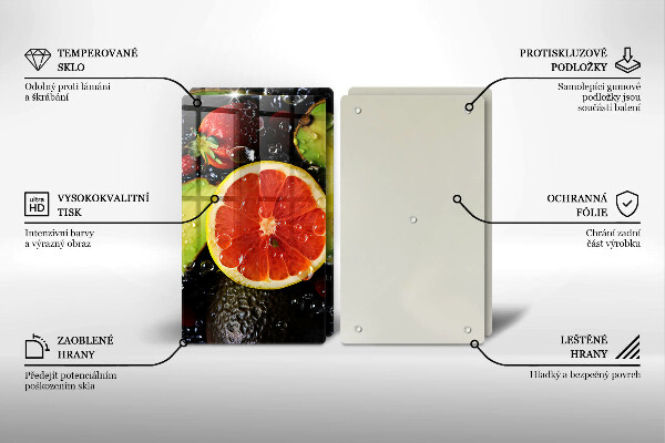 Tábua de cortar Frutas e vegetais