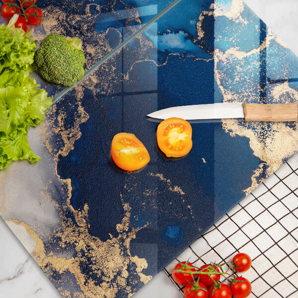 Tábua cozinha Abstração de mármore