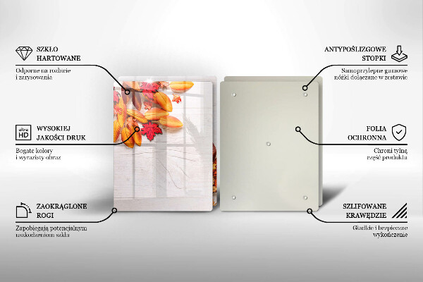 Tábua para corte Folhas de outono