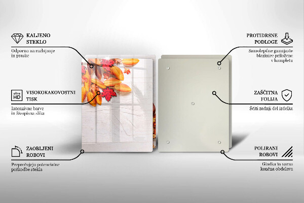 Tábua para corte Folhas de outono