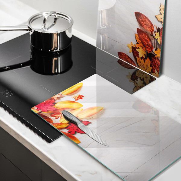 Tábua para corte Folhas de outono