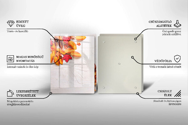 Tábua para corte Folhas de outono