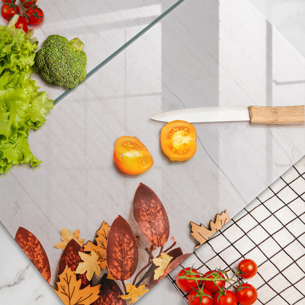 Tábua para corte Folhas de outono