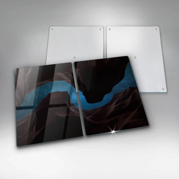 Tábua de cortar de vidro Céu estrelado