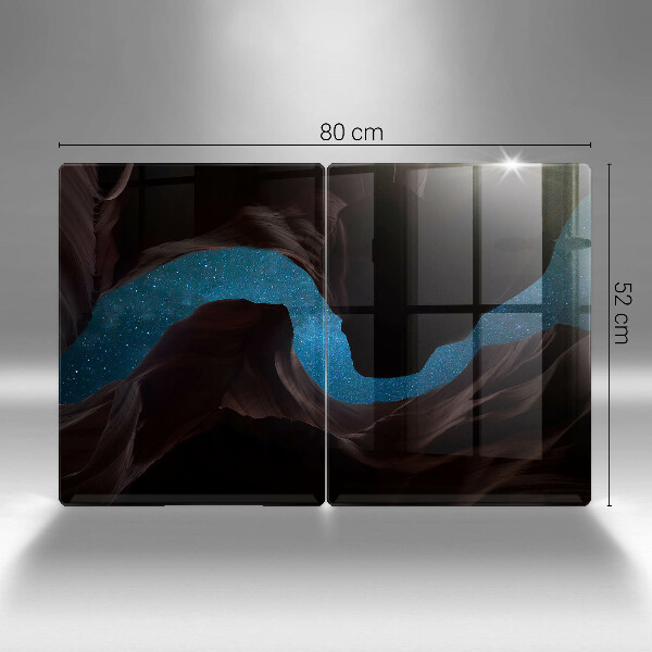 Tábua de cortar de vidro Céu estrelado