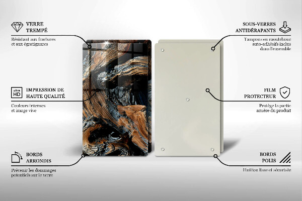 Tábua de cortar Padrão abstrato