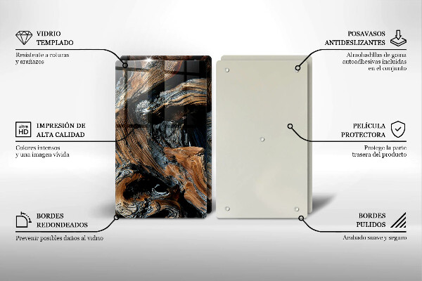 Tábua de cortar Padrão abstrato