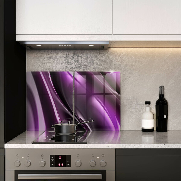 Tábua de corte Abstração roxa