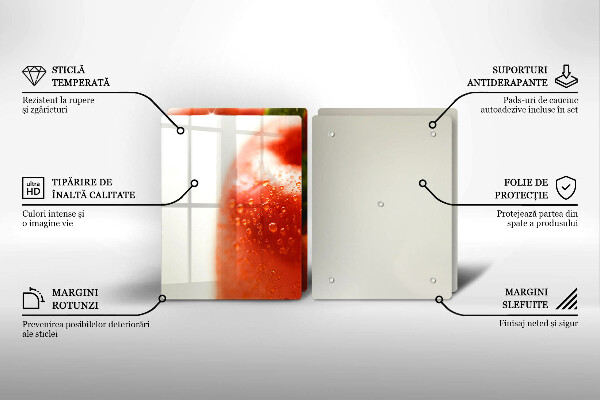 Tábua de cortar Pimentão vermelho