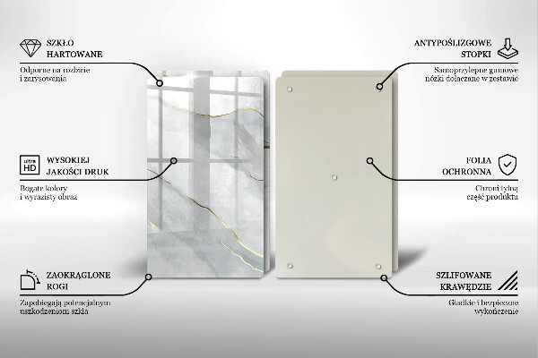 Tábua para cozinha Textura de pedra