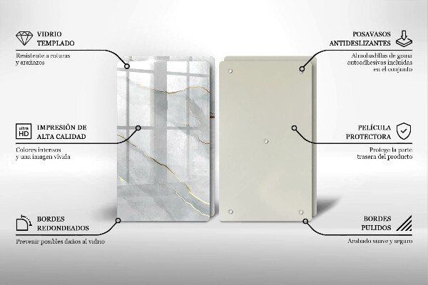 Tábua para cozinha Textura de pedra
