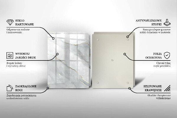 Tábua para cozinha Textura de pedra