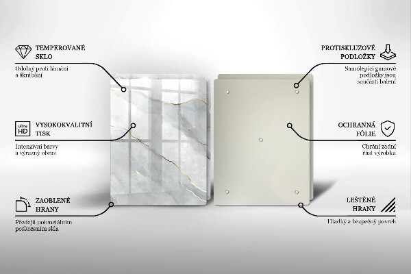Tábua para cozinha Textura de pedra