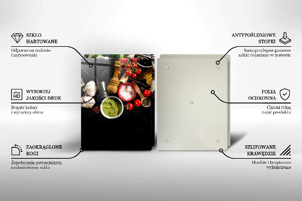 Tábua corte Ingredientes e especiarias italianas