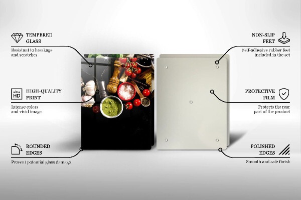 Tábua corte Ingredientes e especiarias italianas