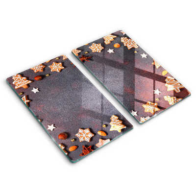 Tábua de cortar alimentos Biscoitos de gengibre de Natal