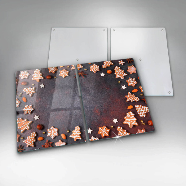 Tábua de cortar alimentos Biscoitos de gengibre de Natal