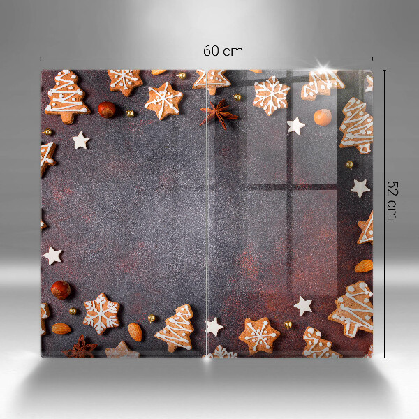 Tábua de cortar alimentos Biscoitos de gengibre de Natal