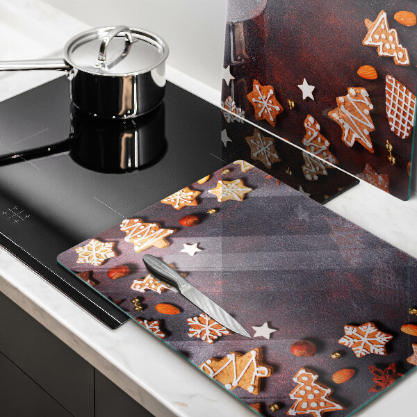 Tábua de cortar alimentos Biscoitos de gengibre de Natal