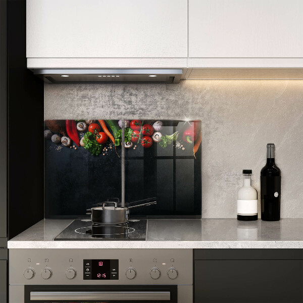 Tábua corte Vegetais coloridos