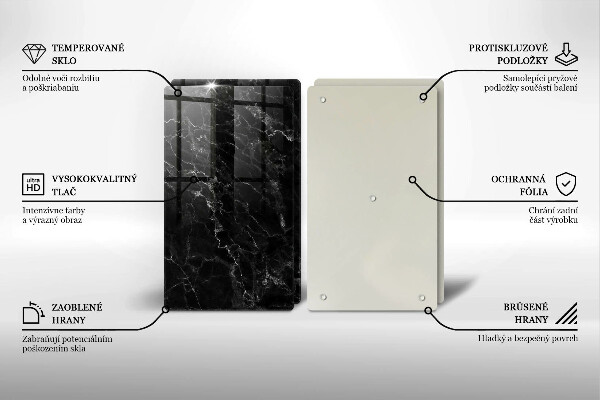 Tábua de corte Mármore elegante