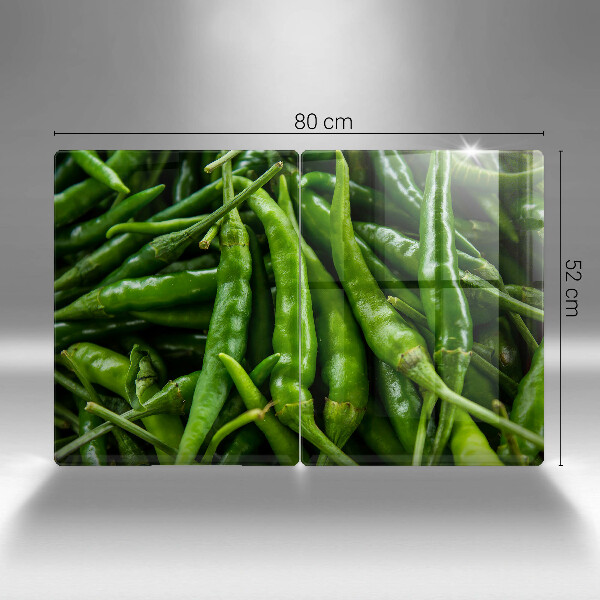 Tábua de cortar alimentos vagens de ervilha