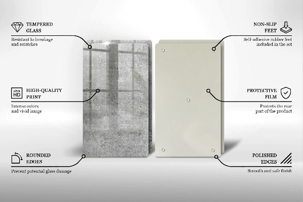 Tábua de corte Textura de concreto