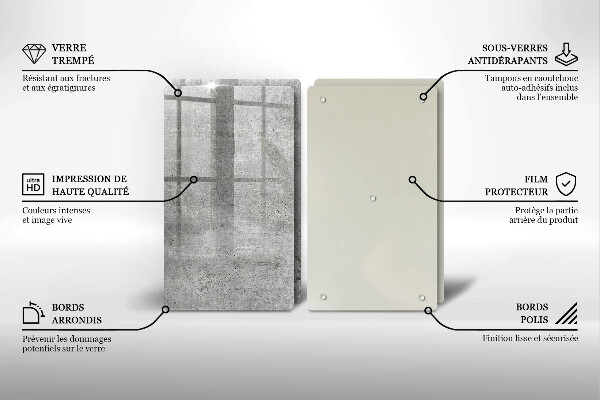 Tábua de corte Textura de concreto