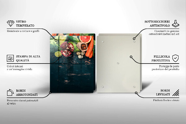 Tábua cozinha Frutas e vegetais