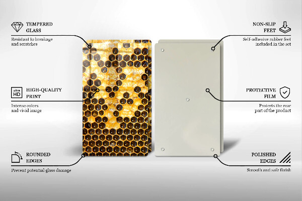 Tábua de cortar Favo de mel