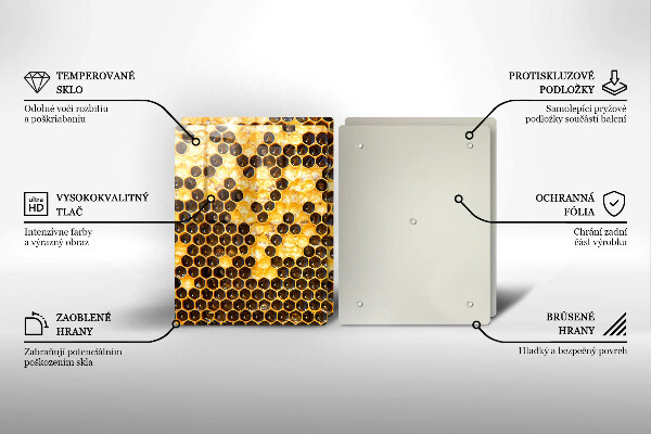 Tábua de cortar Favo de mel